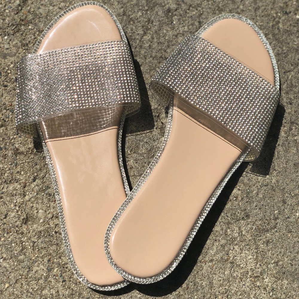 Women’s rhinestone sandals